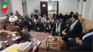 دیدارجمعی از بسیجیان با امام جمعه شهرستان آستانه اشرفیه