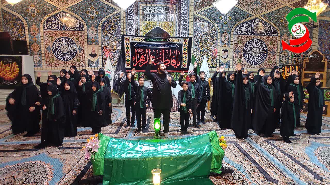 سوگواره یاس نبوی در حرم مطهر سلطان سید جلال‌الدین اشرف آستانه اشرفیه  برگزارشد+عکس