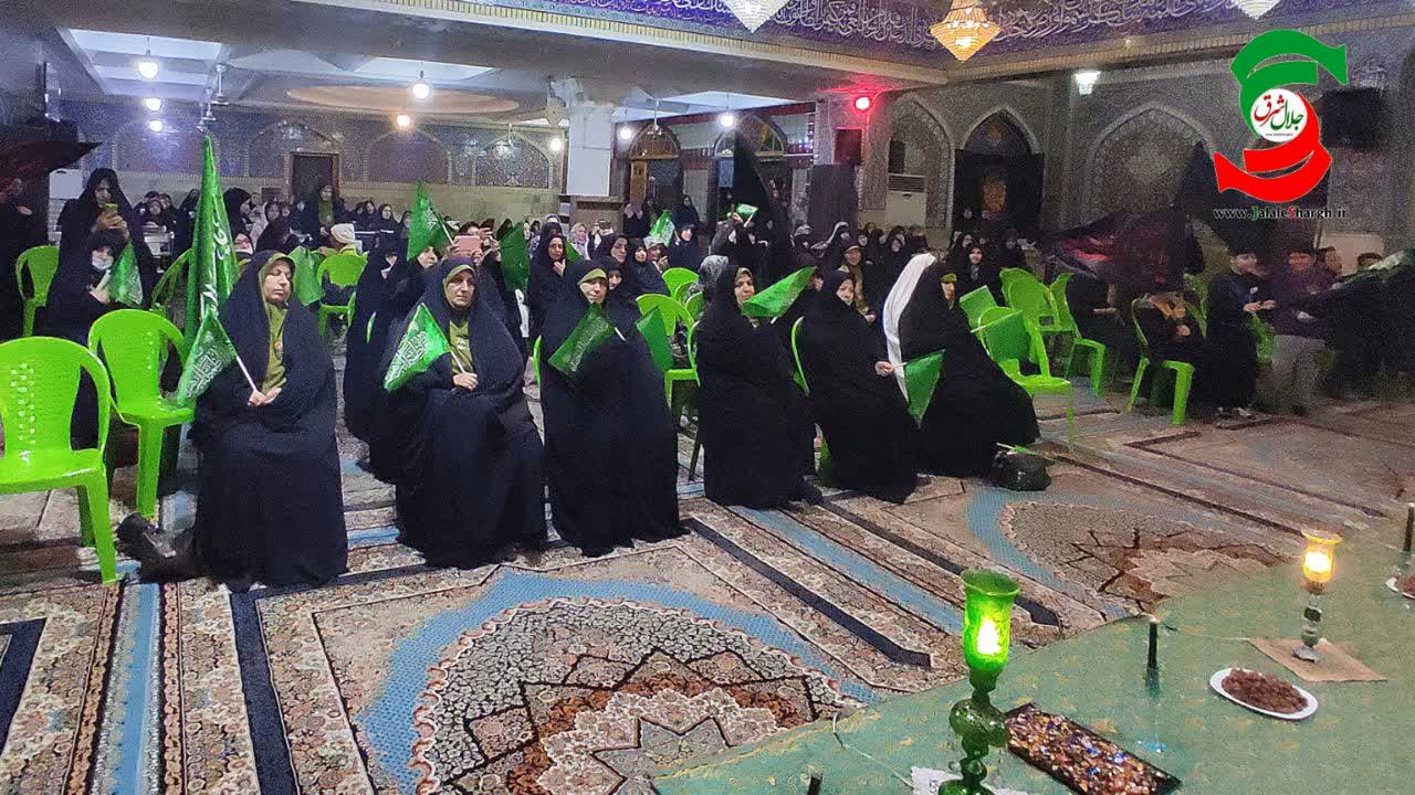 گزارش تصویری از دومین روز برگزاری سوگواره یاس نبوی در آستانه اشرفیه