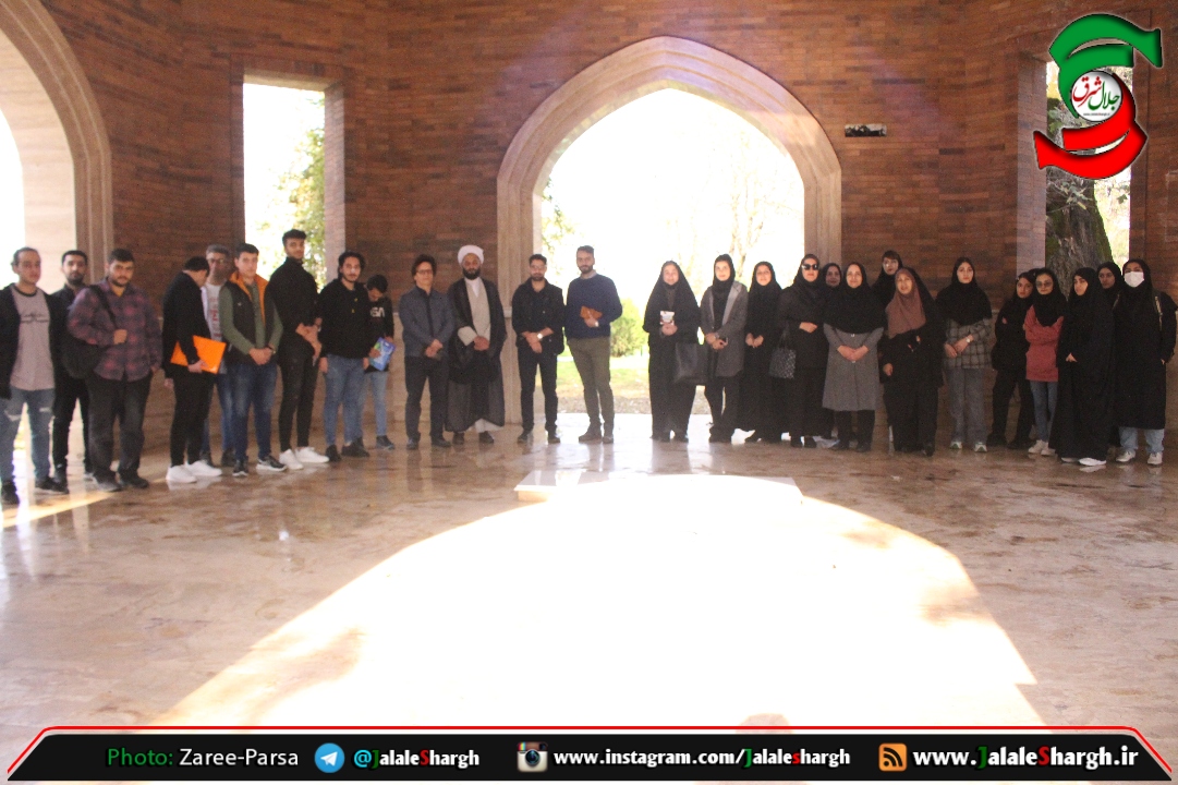 عهد و پیمان دانشجویان و اساتید دانشگاه آزاد اسلامی آستانه اشرفیه با شهدای گمنام