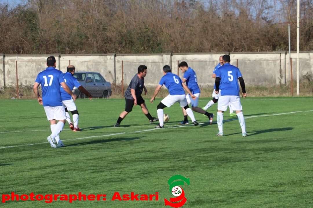 گزارش تصویری از بازی فوتبال پیشکسوتان کیاشهر  با یاران نفت تهران