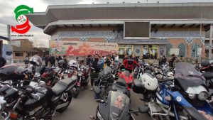 رژه هیات موتورسواری شهرستان آستانه اشرفیه برگزارشد