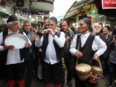 نوروزخوانان در پیشاشو گیلان