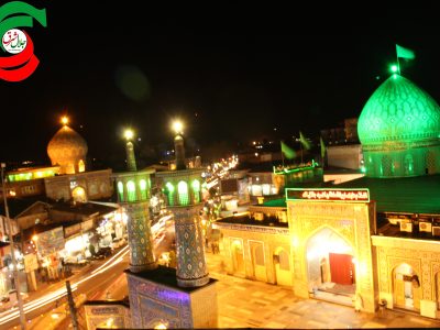 شهر مذهبی آستانه اشرفیه سیاه پوش شد