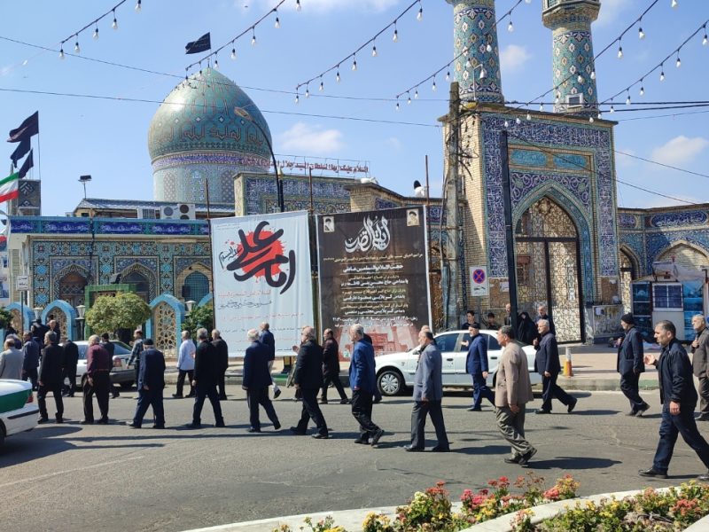 عزاداری عاشقان مولی الموحدین علی (ع)آستانه اشرفیه در قاب تصویر «جلال شرق»+ فیلم