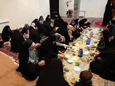 ضیافت افطاری ویژه طلاب حوزه علمیه خواهران معصومیه(س) آستانه اشرفیه برگزارشد