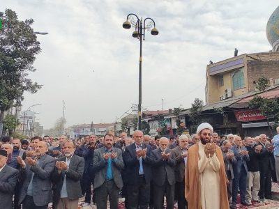 آئین نماز عید فطر آستانه اشرفیه در قاب دوربین « جلال شرق۲»