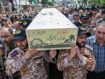 شهید کاروان در گیلان تشییع شد