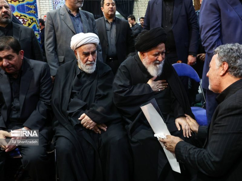 گرامی داشت رئیس جمهور شهید وهمراهان در مسجد ارک