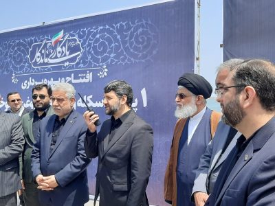 یک پست اسکله و چهار مخزن سوخت در بندرکاسپین بهره برداری شد