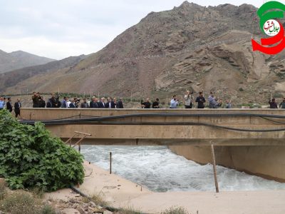 استاندار گیلان از سد سفیدرود و آخرین وضعیت آب ذخیره شده بازدید کرد