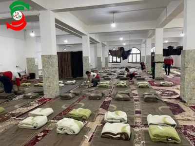 برای ۱۰۰ خانوار حادثه دیده امام‌زاده ابراهیم گیلان اقلام زیستی توزیع شد