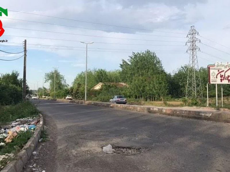 عدم مدیریت پسماند در روستای چورکوچان