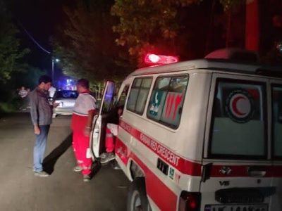 ۱۸ مصدوم در پی واژگونی مینی بوس در روستای امیرهنده