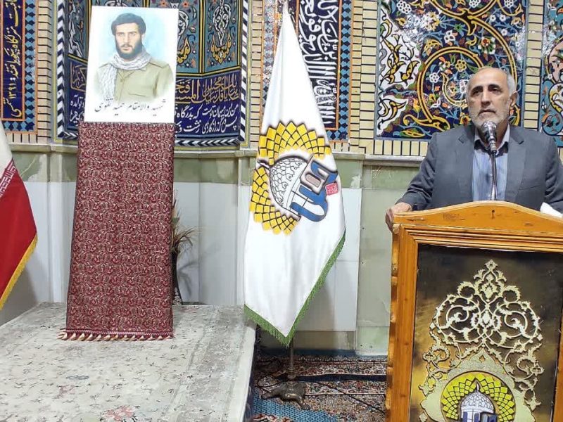 روایت گری شهداء ویژه بسیجی شهید «حمید تقوی» درآستانه اشرفیه برگزارشد