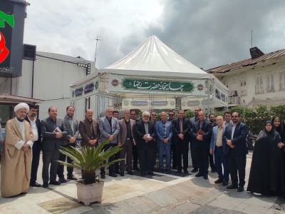 برگزاری میز خدمت رضوی در آستانه اشرفیه+ عکس