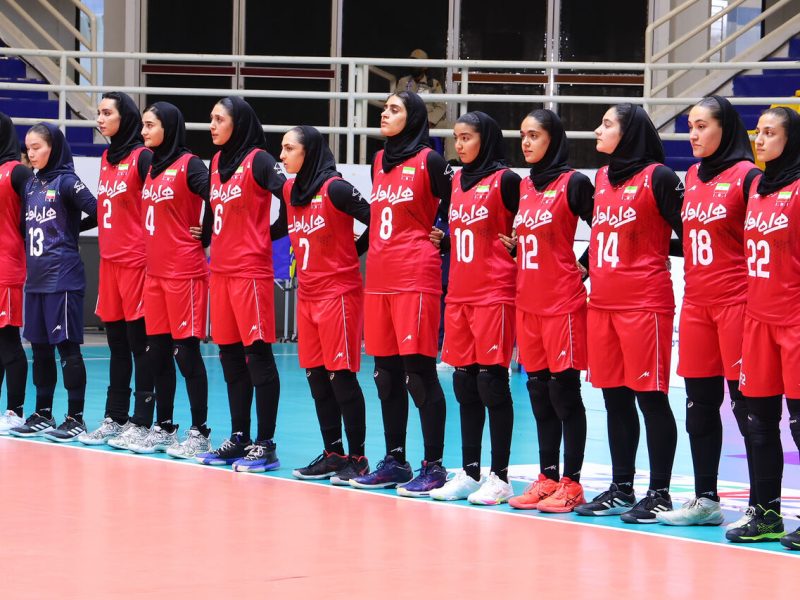 والیبال قهرمانی دختران آسیا؛ پیروزی تیم ایران برابر قزاقستان