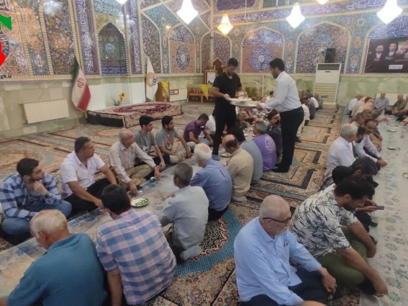 توزیع ۱هزار و ۵۵۰پرس غذای گرم نذری به مناسبت عید غدیر در آستانه اشرفیه