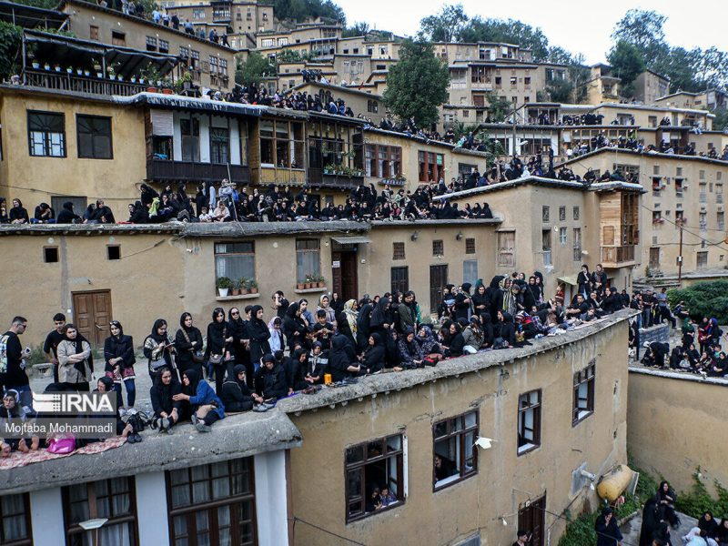 سوگ گردشگران مذهبی در تاسوعای گیلان