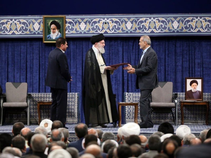 رهبر انقلاب،مسعود پزشکیان را به ریاست جمهوری اسلامی ایران منصوب کردند+ متن حکم تنفیذ