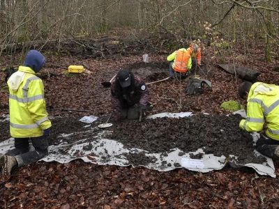 «گنج» دوهزارساله‌ای که در جنگل‌های آلمان در یک کوزه سفالی دفن شده بود