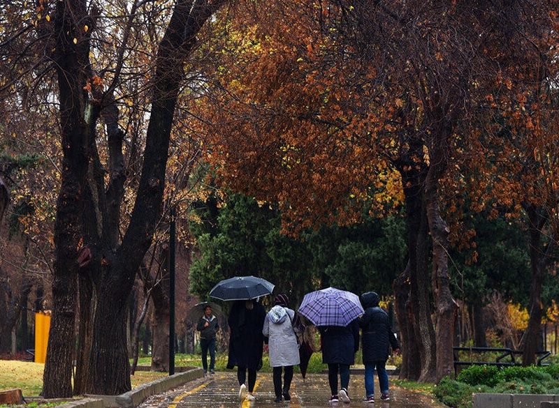 بارش باران در ۲۱ استان/ کاهش محسوس دما در نیمه شمالی کشور از امروز