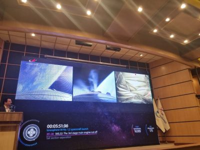 دو ماهواره «هدهد» و «کوثر»ایرانی با موفقیت پرتاب شدند + فیلم