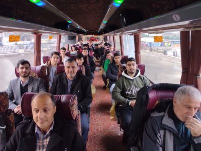 اعزام ۵۰ نفر از دانش‌آموزان آستانه اشرفیه و کیاشهر به مناطق عملیاتی جنوب