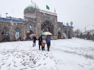 گزارش مصوّر از اولین برف پاییزی و تلاش‌های ستاد مدیریت بحران آستانه اشرفیه