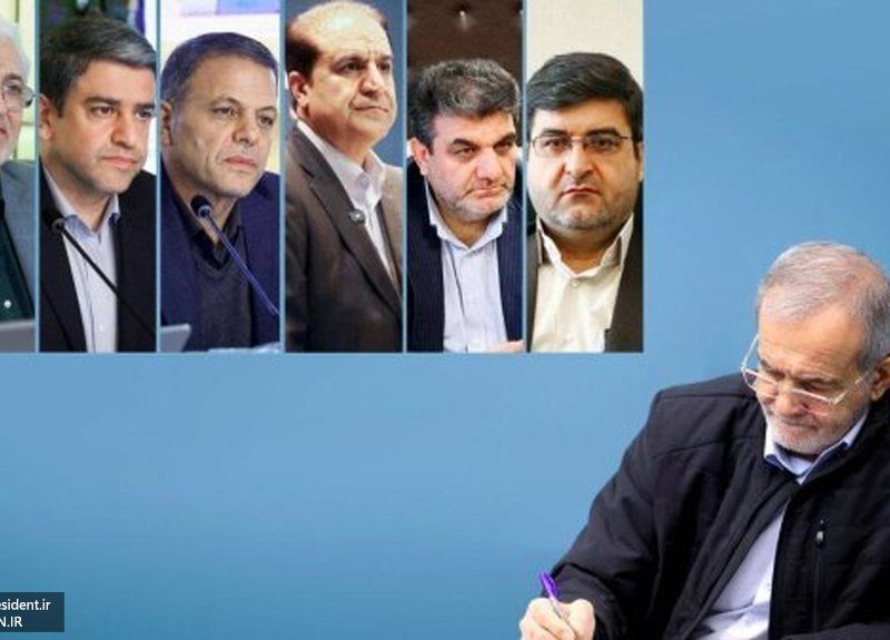 پزشکیان حکم انتصاب ۶ استاندار جدید را امضا کرد + اسامی