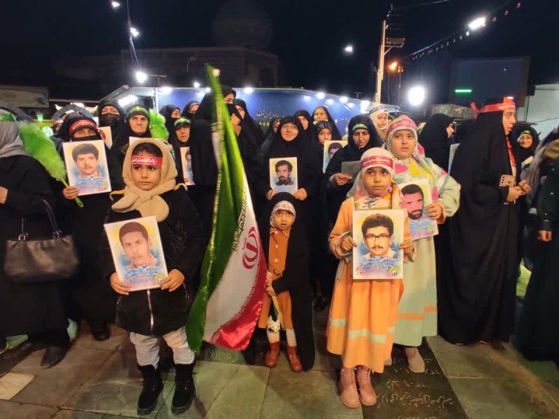 اجتماع سربازان حاج قاسم در آستانه اشرفیه برگزار شد+عکس و فیلم