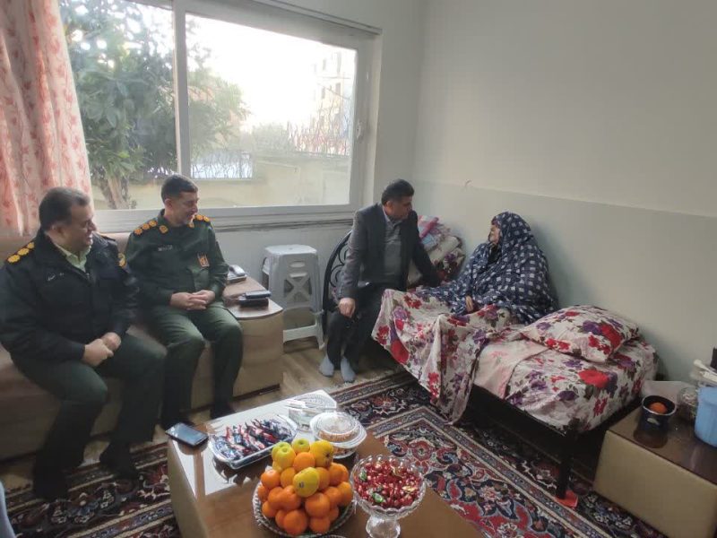 آغاز خدمت فرماندار آستانه اشرفیه با تجدید عهد به ادامه دادن راه شهدا