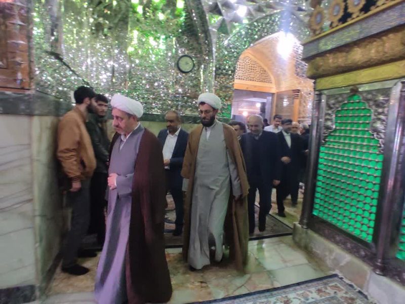 بررسی مسایل دستگاه قضایی شهرستان آستانه اشرفیه با حضور رئیس حفاظت و اطلاعات قوه قضائیه