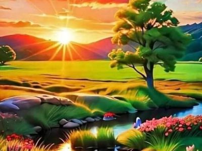 عشق وطبیعت (در ازل پرتو حسنت ز تجلی دم زد/ عشق پیدا شد و آتش به همه عالم زد)