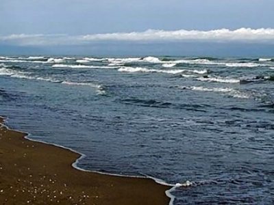 سطح آب دریای خزر در ۲۰۲۴ حدود ۲۵ سانتی متر و ۲۰۲۳  حدود ۲۰ تا ۲۳ سانتی مترپایین رفت