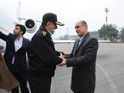فرمانده کل انتظامی کشور وارد رشت شد