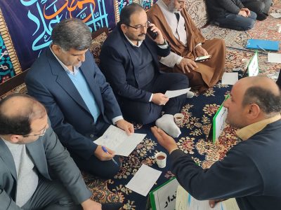 گزارش تصویری از میز خدمت در شیرکوه دهستان چهارده آستانه اشرفیه
