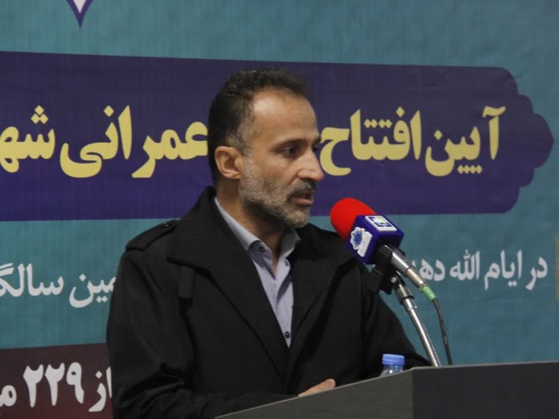 پروژه‌های عمرانی شهرداری  آستانه اشرفیه از جهش خوبی برخوردار بوده است