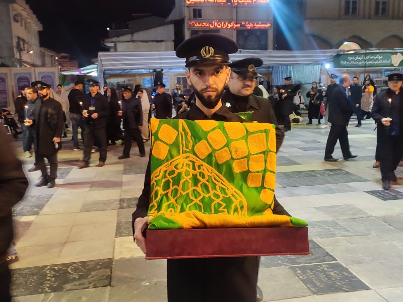 آئین شب شهادت حضرت سلطان سید جلال الدین اشرف  برگزارشد+عکس