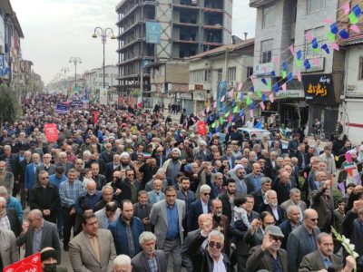 روز جهانی قدس شهر آستانه اشرفیه از نگاه دوربین «جلال شرق» قسمت۲