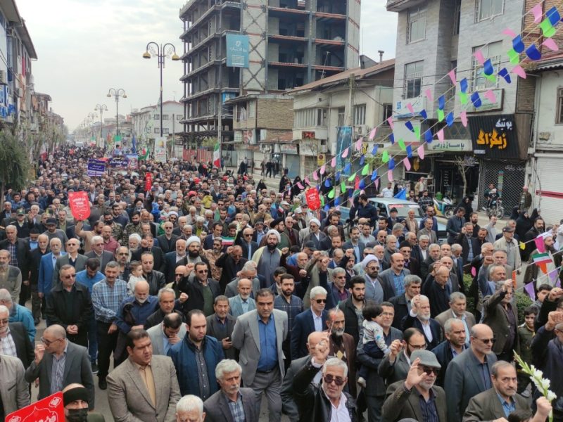 روز جهانی قدس شهر آستانه اشرفیه از نگاه دوربین «جلال شرق» قسمت۲