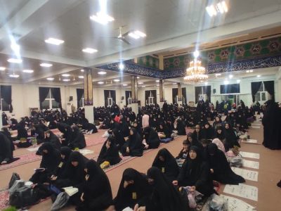 گزارش تصویری از مراسم احیا در شب ۲۱ رمضان در حرم مطهر شهدای آستانه اشرفیه