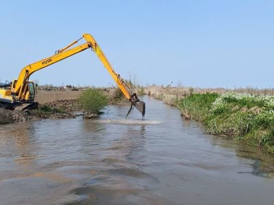 لایروبی بیش از ۱۴ کیلومتر از انهار شهرستان آستانه اشرفیه