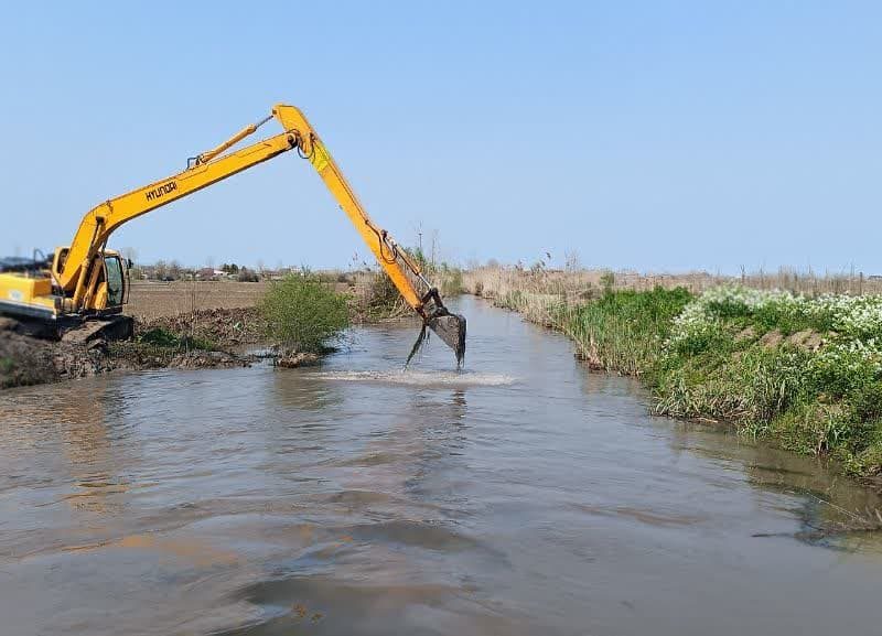 لایروبی بیش از ۱۴ کیلومتر از انهار شهرستان آستانه اشرفیه