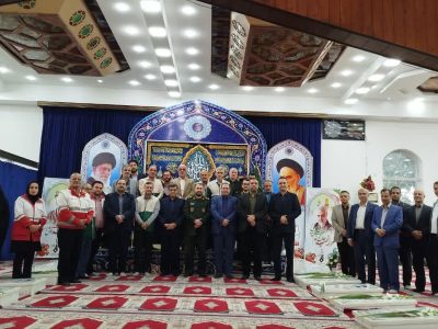 گلزار شهدای آستانه اشرفیه گلباران شد