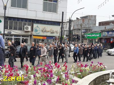 گزارش تصویری از عزاداری سالروز شهادت بنیانگذار فقه جعفری در آستانه اشرفیه