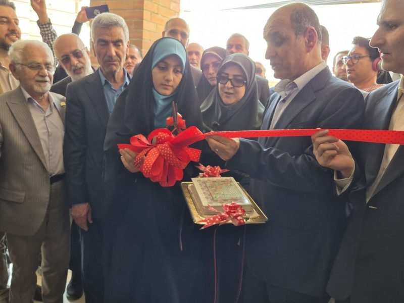 افتتاح یک مدرسه خیّرساز در رشت با حضور سخنگوی دولت
