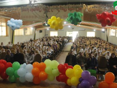 گزارش تصویری از جشن آموزش شهروندی ت مثل تفکیک، ب مثل بهروب و انتخاب شهردار مدرسه برگزارشد