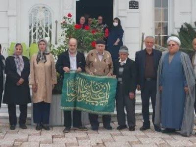 تشرف جمعی از سالمندان آسایشگاه به زیارت در قالب طرح معین الضعفا