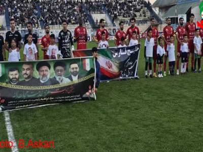 تساوی یک بر یک ملوان انزلی و فولاد خوزستان + عکس